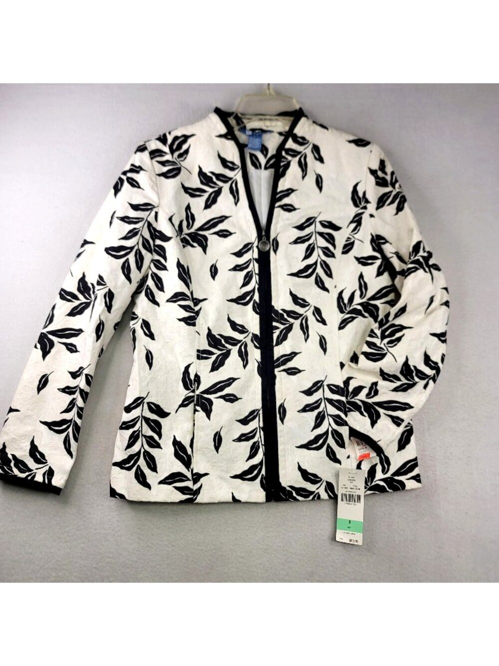 Koret Floral Bloom Multi Blazer Jacket 8 Cotton Office Layering Fairy Feminine